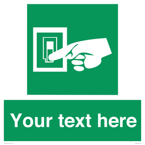 Custom Light Switch Sign